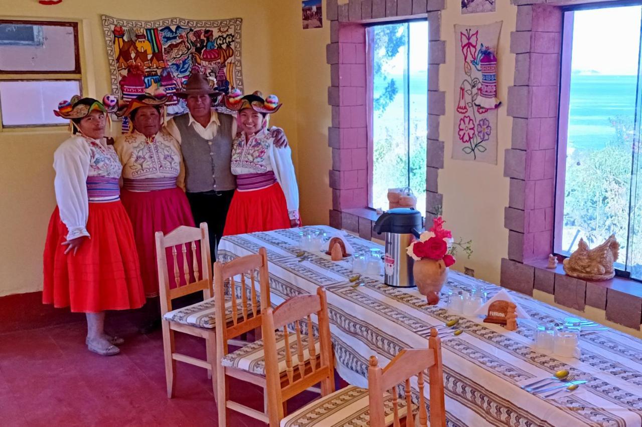 Hospedaje Rural La Florida En Llachon, Titicaca Puno Exterior foto